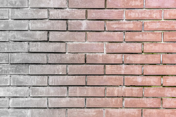 Brick wallpaper, texture. Background for creative design. There are scuffs on the surface. backdrop
