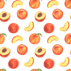 Peach Fruit Pattern