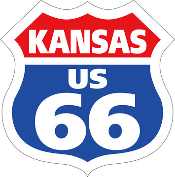 アメリカ横断道 ルート66／Route 66 カンサス州