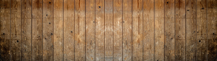 Fototapeta premium old brown rustic dark grunge wooden texture - wood background banner panorama