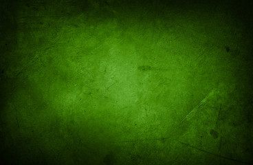 Green concrete wall
