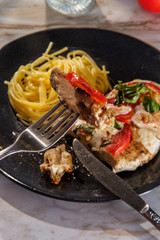 Italian Chicken Insalata Caprese