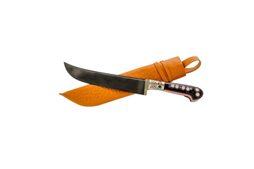 Muslim knives on a white background