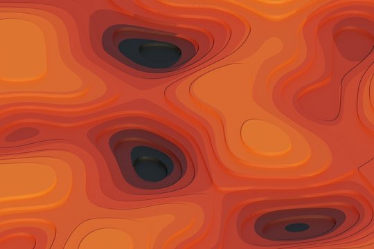 abstract background - equipotential surfaces, topographic or height relief