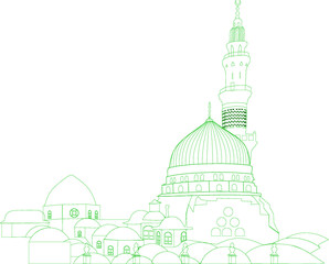 Mecca and Medina The holy mosque