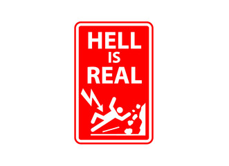 Signage - Hell is real