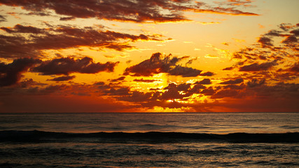 Fototapeta premium nacser do sol florianopolis Campeche