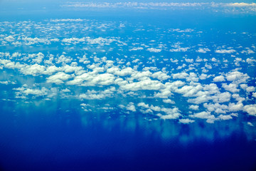 Cloudy Ocean Reflection