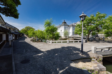 Fototapeta premium 倉敷美観地区 -江戸幕府の直轄地「天領」ロマン薫る美しい町並み-