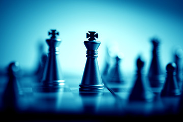 Chess. Win concept.