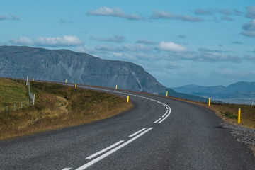 Iceland Roadtrip during summer on the road