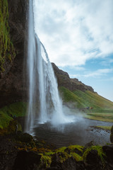 Skogafoss waterfall Iceland nature