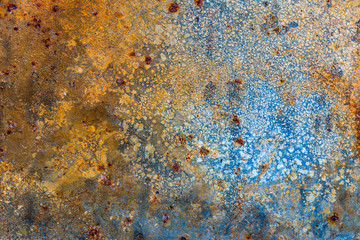 rusty metal background