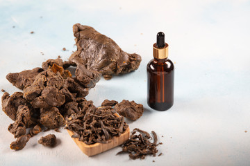 The original propolis. Dried or raw propolis. propolis bee glue natural medicine.