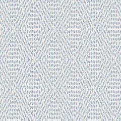 Indigo blue woven ikat zag cotton dyed effect texture background. Seamless japanese repeat batik...