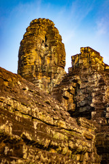 Fototapeta premium A beautiful view of Angkor Thom temple at Siem Reap, Cambodia.