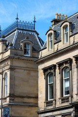 Fototapeta na wymiar facade of a building in Edinburgh Scotland