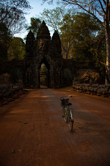 Fototapeta premium A beautiful view of Angkor Thom temple at Siem Reap, Cambodia.