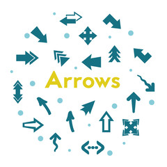 Arrows, directions and indicators