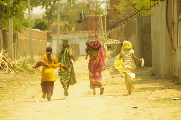 running girls