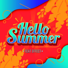 texto con efecto © Andres