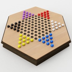 3d Rendering of Chinese Checkers