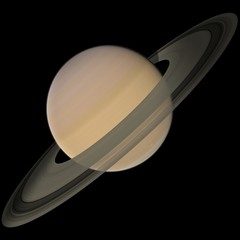 3d Rendering of Saturn