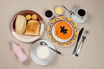 typical Brazilian breakfast