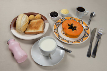 typical Brazilian breakfast