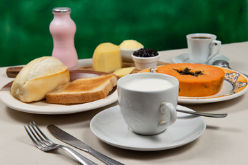 typical Brazilian breakfast