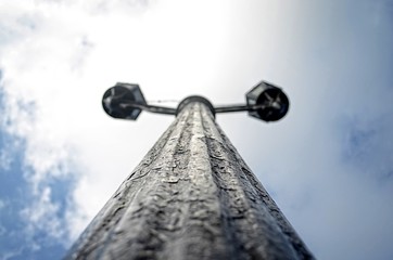 Fototapeta premium A lamp pole