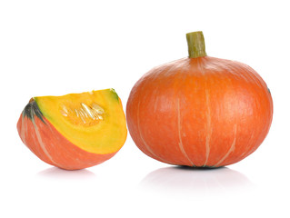 pumpkin isolated on the white background.