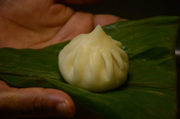 A maharashtriyan sweet modak made during Ganesha Chaturthi