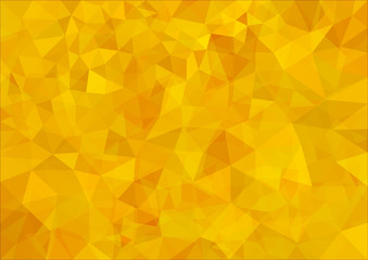 Abstract golden geometric pattern. triangles background