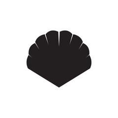 Shell graphic design template vector isolated