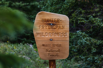 Wilderness Sign