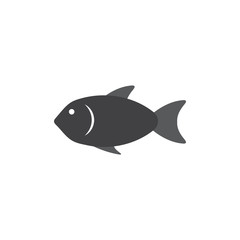 Fish graphic design template vector isolated