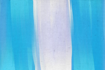 Hand painted Guatemala national flag