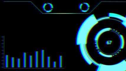 Blurred image of cassette. Abstraction