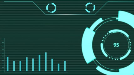 Obraz premium Blurred image of cassette. Abstraction