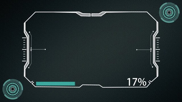 Program is downloading. Technology concept