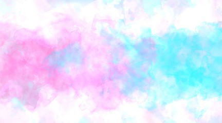 Colorfull background watercolor. Colorfull splash watercolor. Water color backdrop. Colorfull background watercolor. Abstract colorfull splash watercolor on white background. Pink and Blue Background.