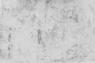 Texture of old White and gray concrete wall for background
