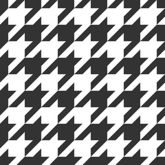 Houndstooth seamless pattern. Template for your design