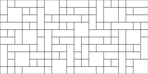 Checkered geometric abstract pattern. - obrazy, fototapety, plakaty