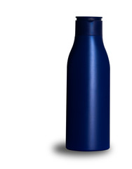 Product bottles isolated on a white background