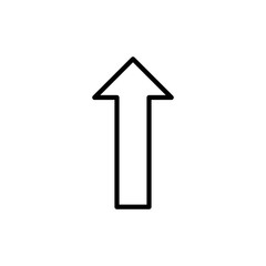 Naklejka premium Arrow direction icon