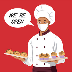 Cafes allow to reopen after oronavirus Restrictions. 