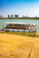 A beautiful view of Phnom Penh city, at Cambodia.