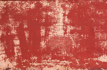 Abstract grunge texture background with Scratch, Vintage old red color background use for web page banner wallpaper backdrop